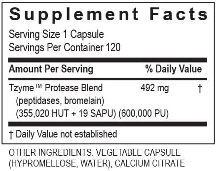 TRANSFORMATION THE GENESIS OF GOOD HEALTH Enzymes - Protease Digestive Supplement Advanced Formula, Supports Healthy Digestion, Immunity, Nutrient Absorption, Improve Tolerance On an Empty Stomach