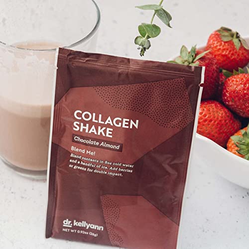 Dr. Kellyann Keto Chocolate Almond Shakes - 100% Grass Fed Collagen Protein by Bone