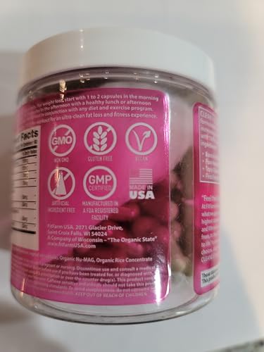 Clean+Lean-Organic Fat Burner by FitFarm USA - Worlds First Organic Fat Burner Supports