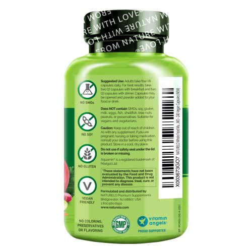 NATURELO Whole Food Multivitamin for Women 50+ (Iron Free) with Vitamins, Minerals
