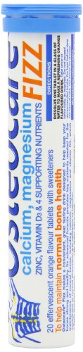 Vitabiotics Osteocare Fizz - Effervescent Tablets with Calcium, Magnesium, and Zinc