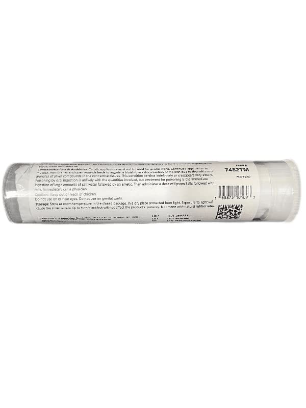 Silver Nitrate Wooden Caustic Sticks Applicator 10/PS