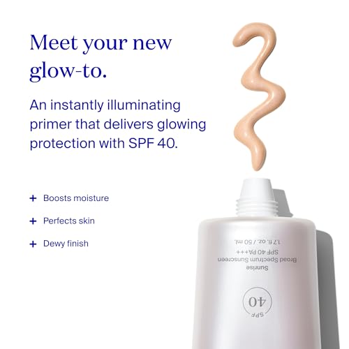Supergoop! Glowscreen SPF 40 - Glowy Sunscreen Primer with Hyaluronic Acid