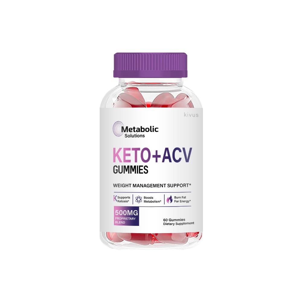 kivus Metabolic Solutions Gummies - Metabolic Solutions Keto + ACV Gummies