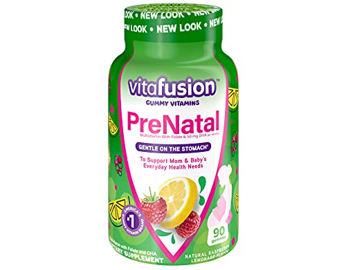 Vitafusion Prenatal Gummy Vitamins, 90 Count (Pack of 2)