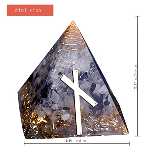 Chrikidor,Rune Pyramid,Orgone Pyramid Crystal Energy Generator Orgonite Balancing