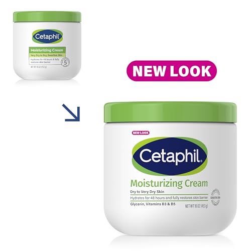 Cetaphil Body Moisturizer, Hydrating Moisturizing Cream for Dry to Very Dry, Sensitive Skin
