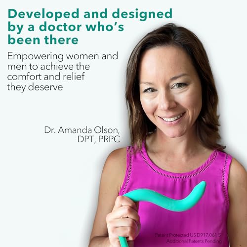 IntimateRose Pelvic Wand with Vibration for Pelvic Muscle Pain Relief - Pelvic Physical