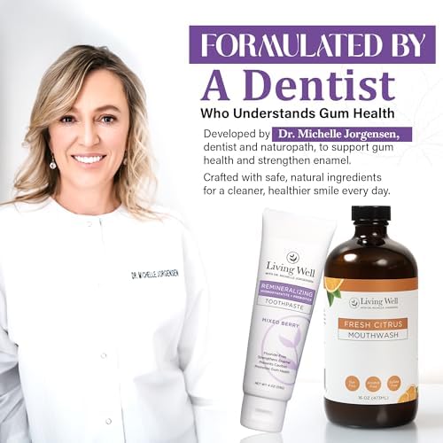 Kids Oral Care Bundle, Fluoride-Free Hydroxyapatite Toothpaste & Mouthwash