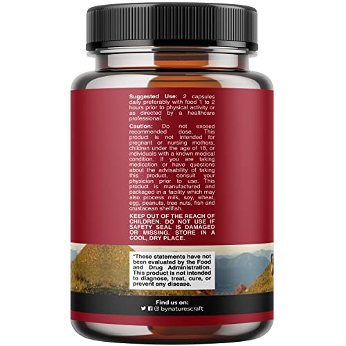 Horny Goat Weed Extract Complex - Invigorating Blend with Tribulus Saw Palmetto