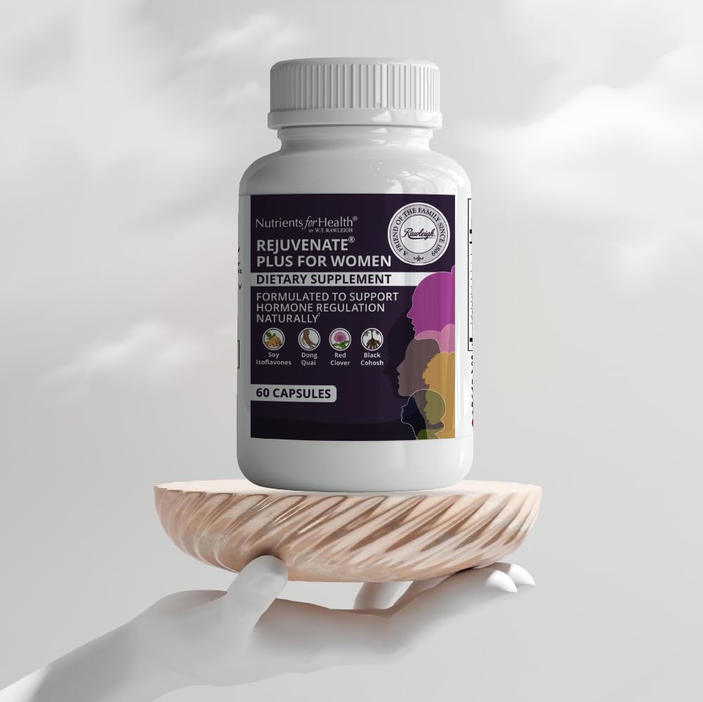 Rawleigh Rejuvenate Plus for Women - 60 Capsules - Dietary Women's Health Supplement