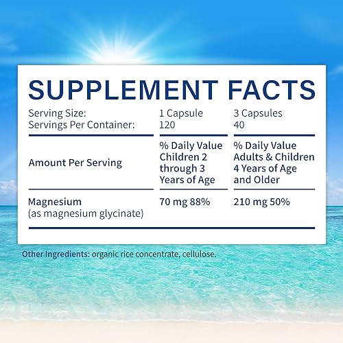 Celestrue Magnesium Glycinate, Fully-Chelated, Optimal Absorption, Gentle on The Stomach