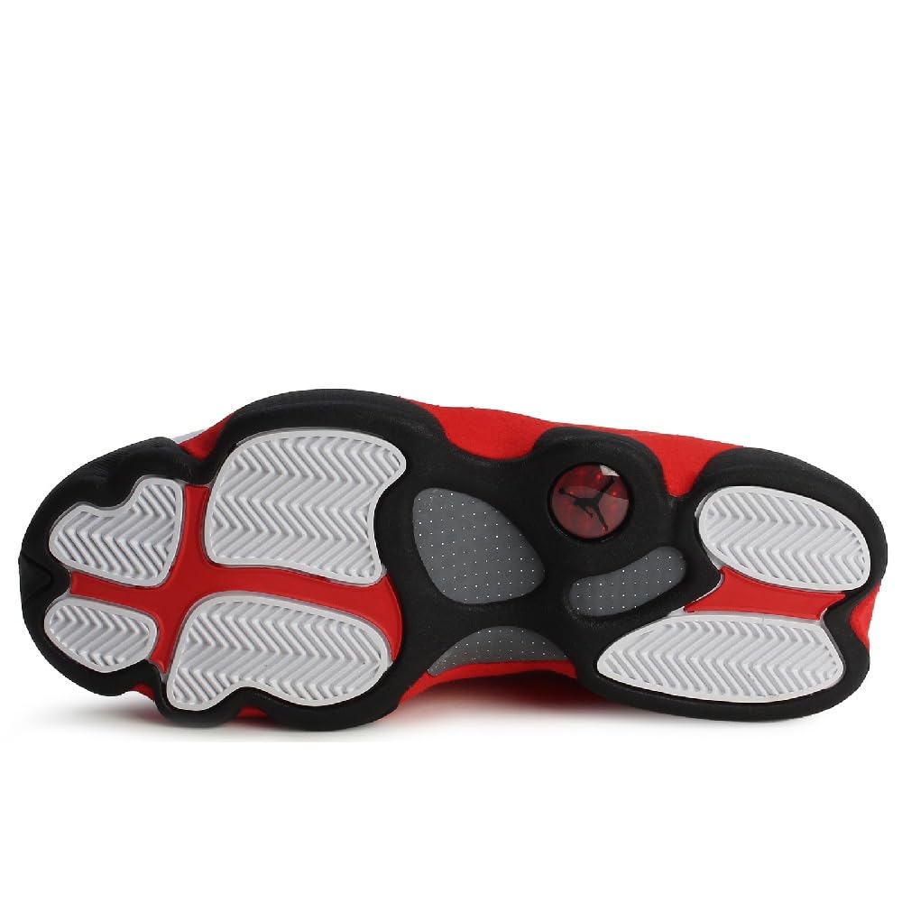 Nike Air Jordan 13 Retro White and University Red Men's Shoes (US Footwear Size System, Adult, Men, Numeric, Medium, 11)