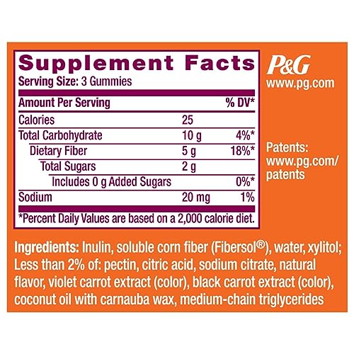 Metamucil Kids Fiber Supplement Gummies, 120ct Gummies