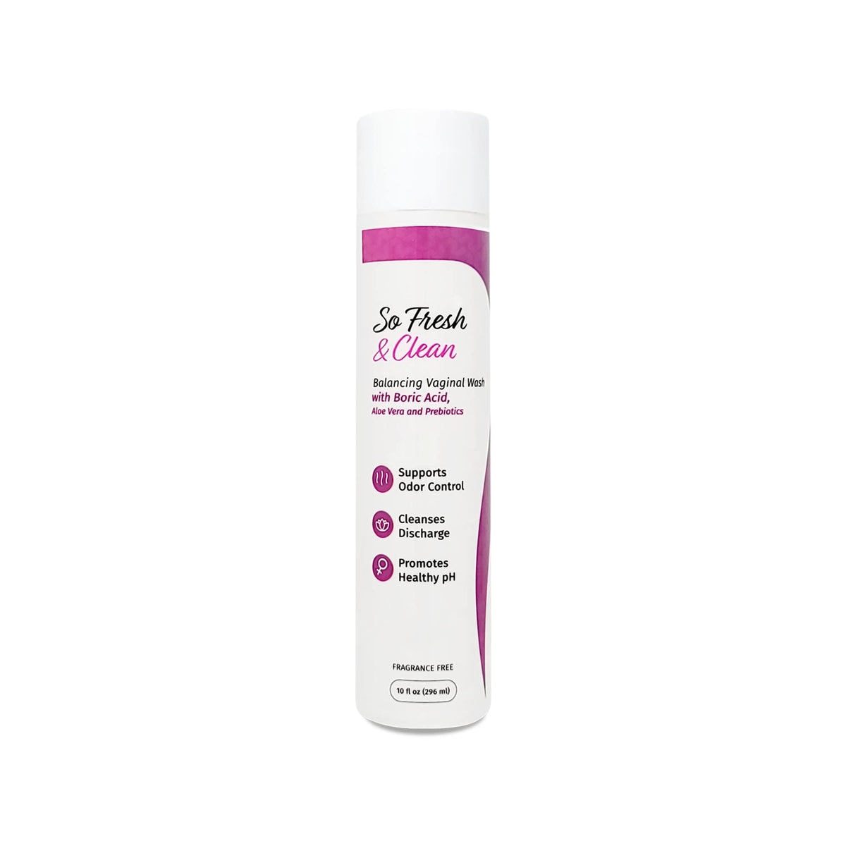 NutraBlast So Fresh & Clean | pH Balance Feminine Wash with Boric Acid | Supports Odor Control