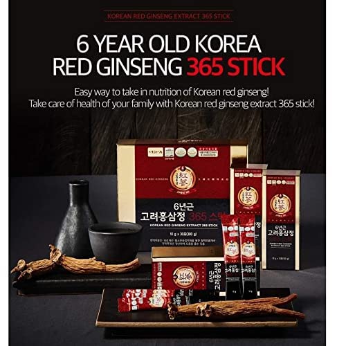6 Years Red Ginseng 365 Stick
