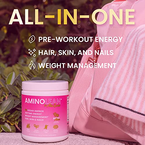 RSP NUTRITION AminoLean Pre Workout x Alix Earle Berry Alixir, Clean Energy with No Jitters