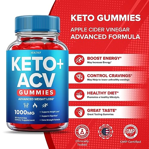 (2 Pack) Keto ACV Gummies Advanced Weight Loss, Acv Keto Gummies, Keto ACV