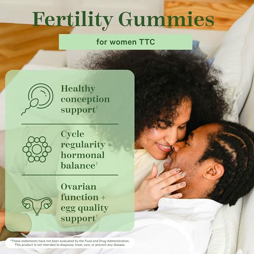 Pink Stork Fertility Gummies for Women - Support Conception for Her and Hormone