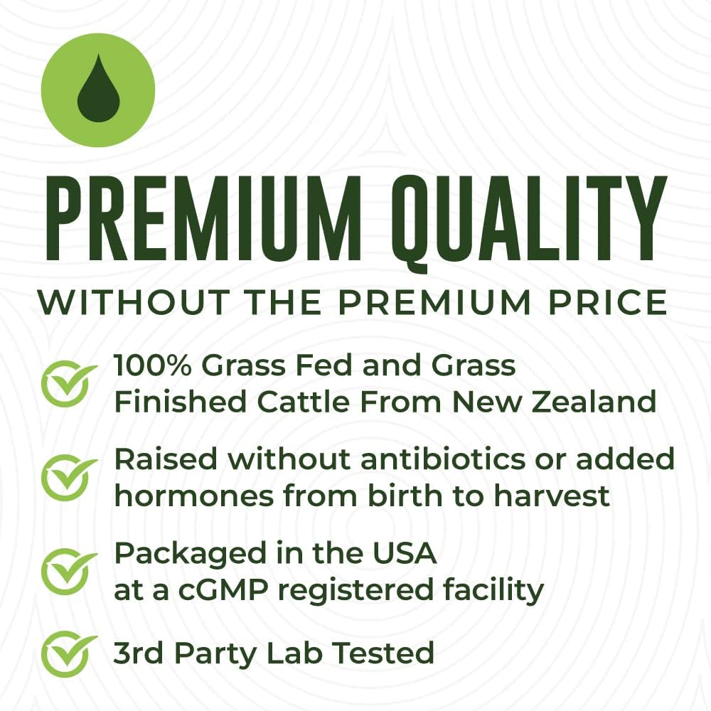 Left Coast Performance Beef Organ Supplements from New Zealand - Supports Women's Overall Energy & Health - Non-GMO, No Fillers, Hormone & Antibiotic Free