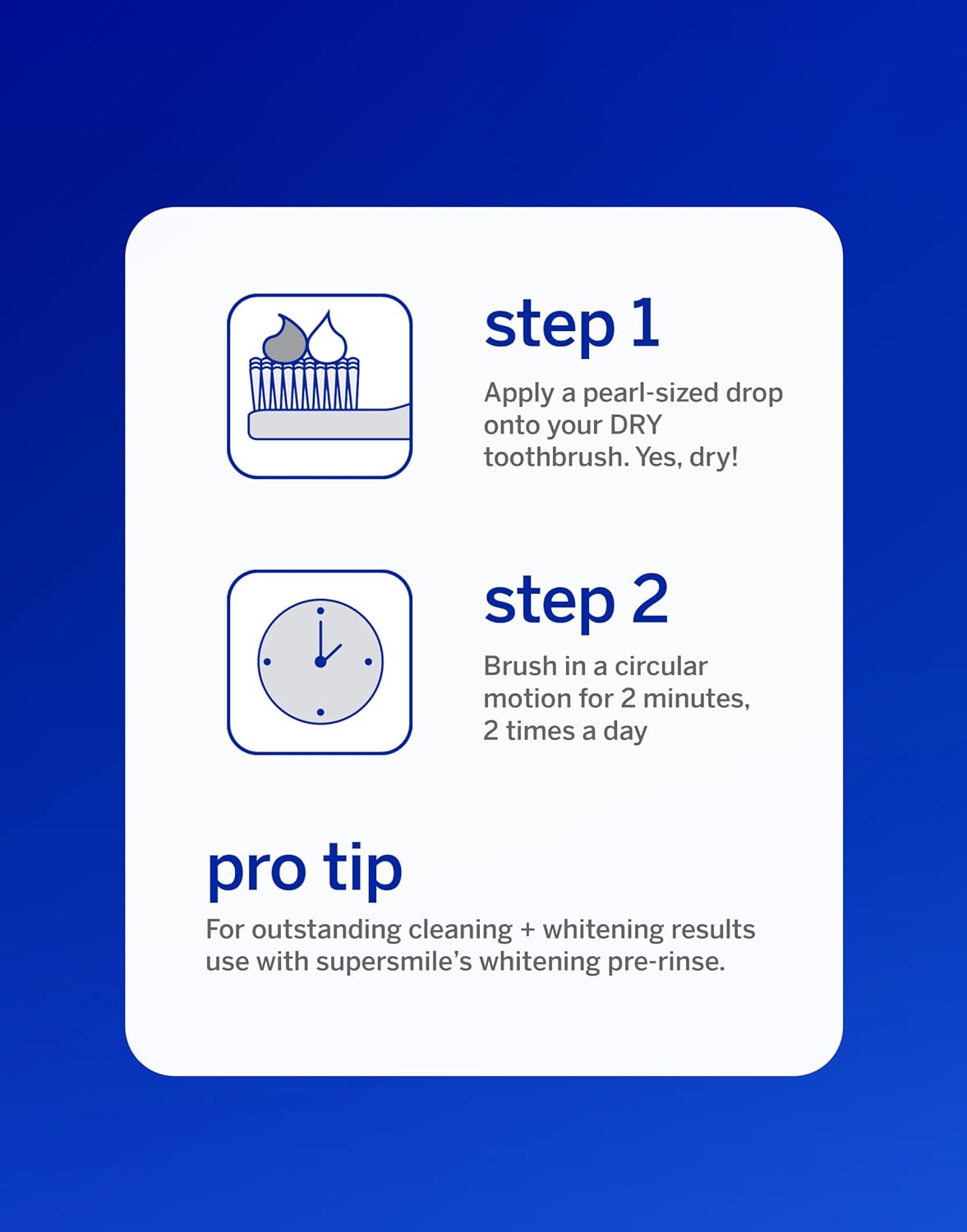 Supersmile Professional Whitening System, Toothpaste + Accelerator, 4.2 Oz