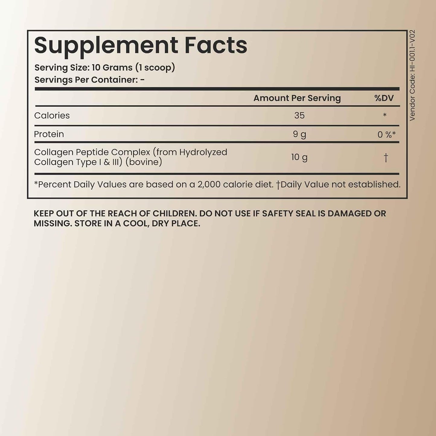 Multi Collagen Peptides Powder - Hydrolyzed Grass-Fed Collagen Powder for Skin, Hair, Nails, Joints & Gut Health - Type I, II, III, V & X Collagen Unflavored Daily Supplement (16 oz./454 g.)