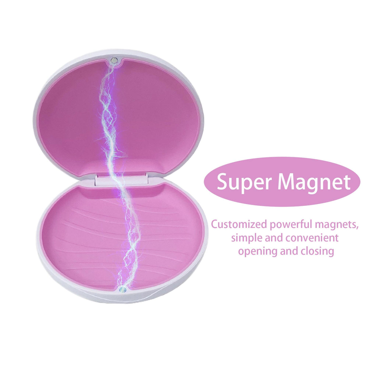Retainer Case,Cute Slim Aligner Case Compatible with Invisalign,Retainer Holder with Aligner Remover