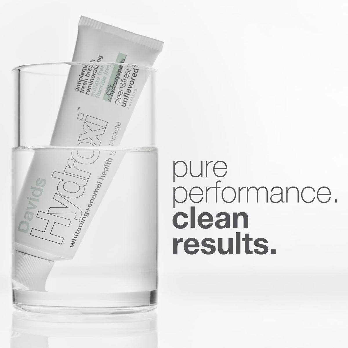 Davids Unflavored Nano Hydroxyapatite Remineralizing Fluoride Free 4oz