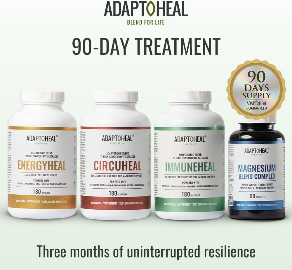 ADAPTOHEAL Support for Energy, Circulation, Immune Defense & Relaxation