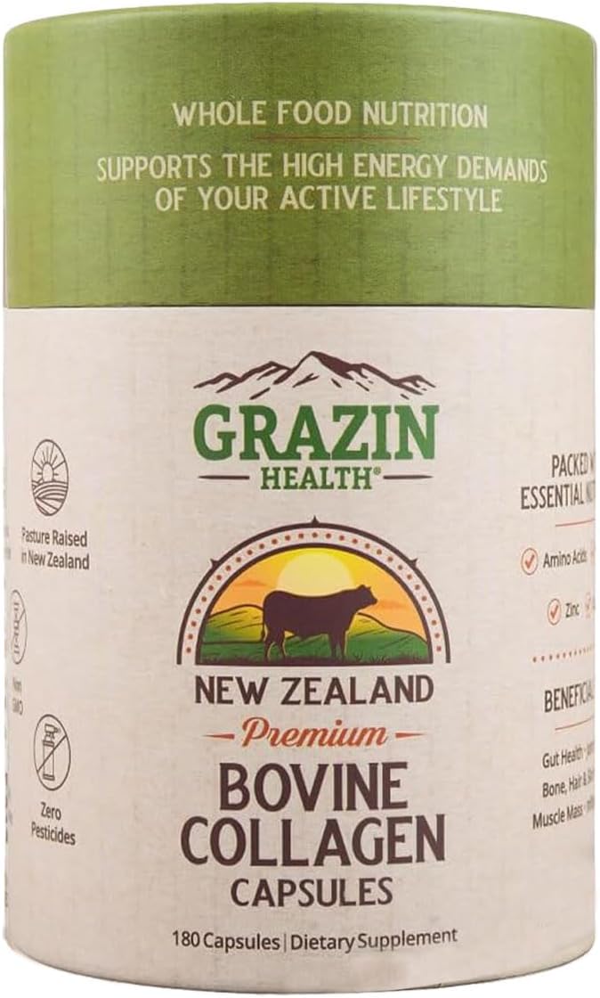 Active Recovery Bundle | Collagen + Bone Broth + Kidney | Whole-Food, Grass-Fed, New Zealand Sourced Supplements for Clean Daily Nutrition and Active Recovery Support