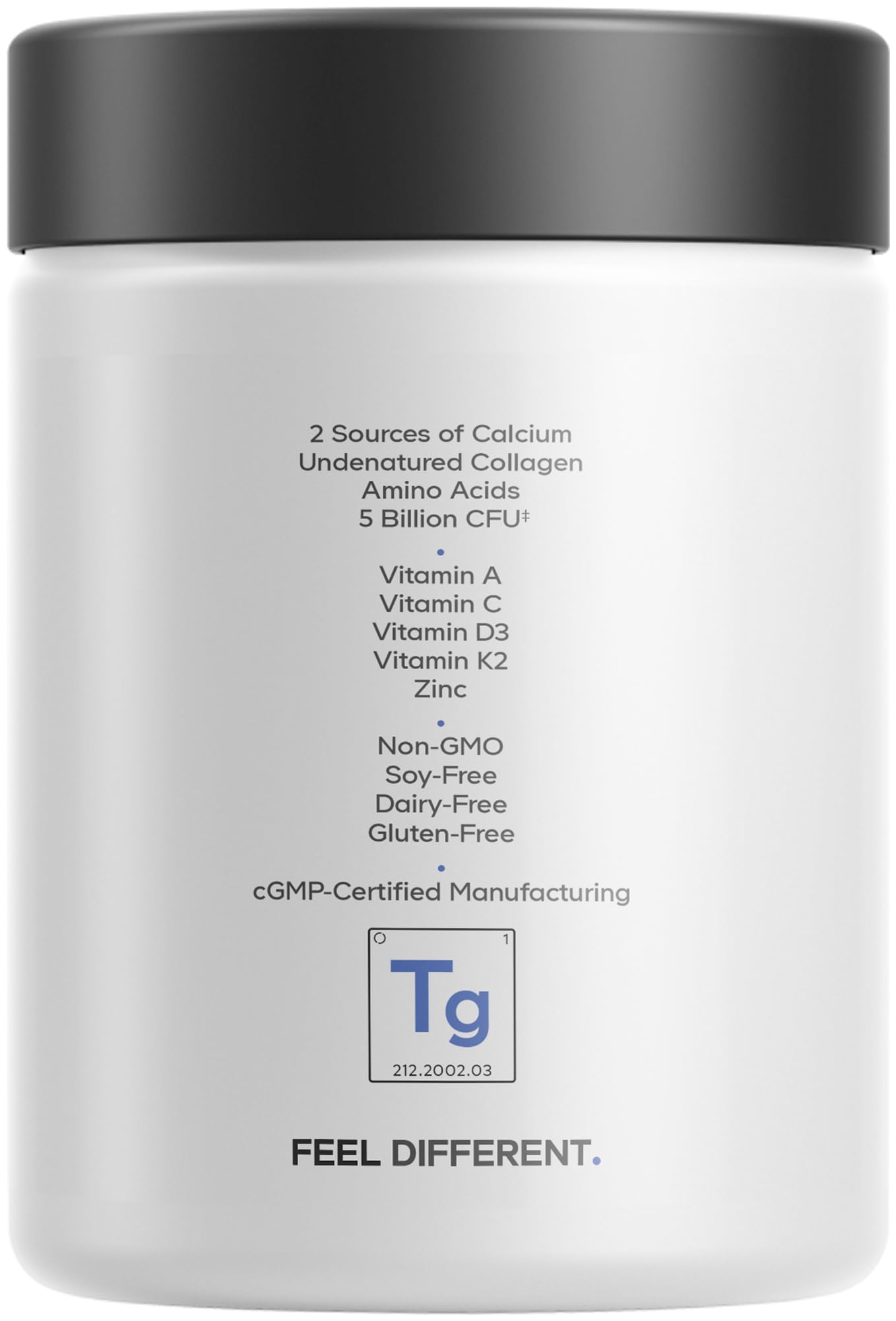 Codeage Teeth & Gums Vitamins + Oral Probiotics Supplement for Mouth - Whole Food Calcium, Collagen, Potassium, Vitamin C, D3, K2, Zinc – Oral Care & Dental Multivitamin Supplements - 90 Capsules
