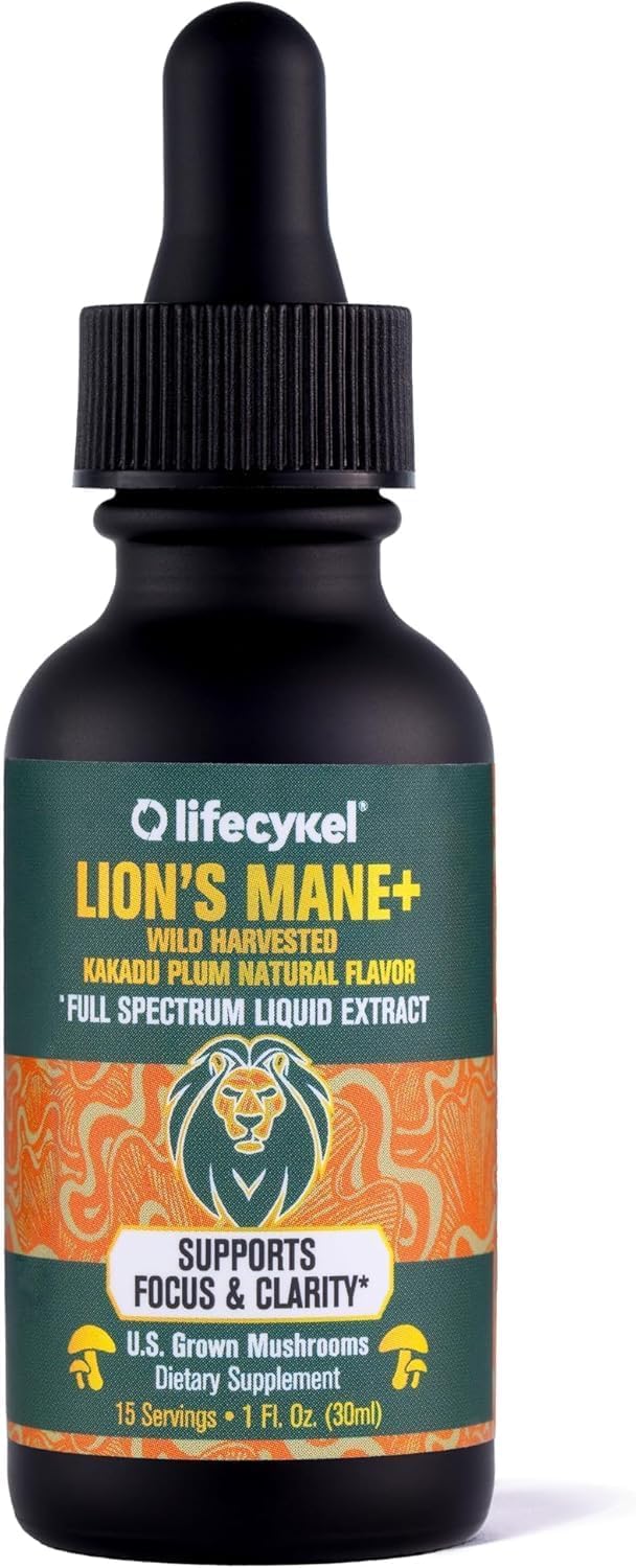 Life Cykel Lion's Mane Mushroom + Reishi Mushroom Bundle