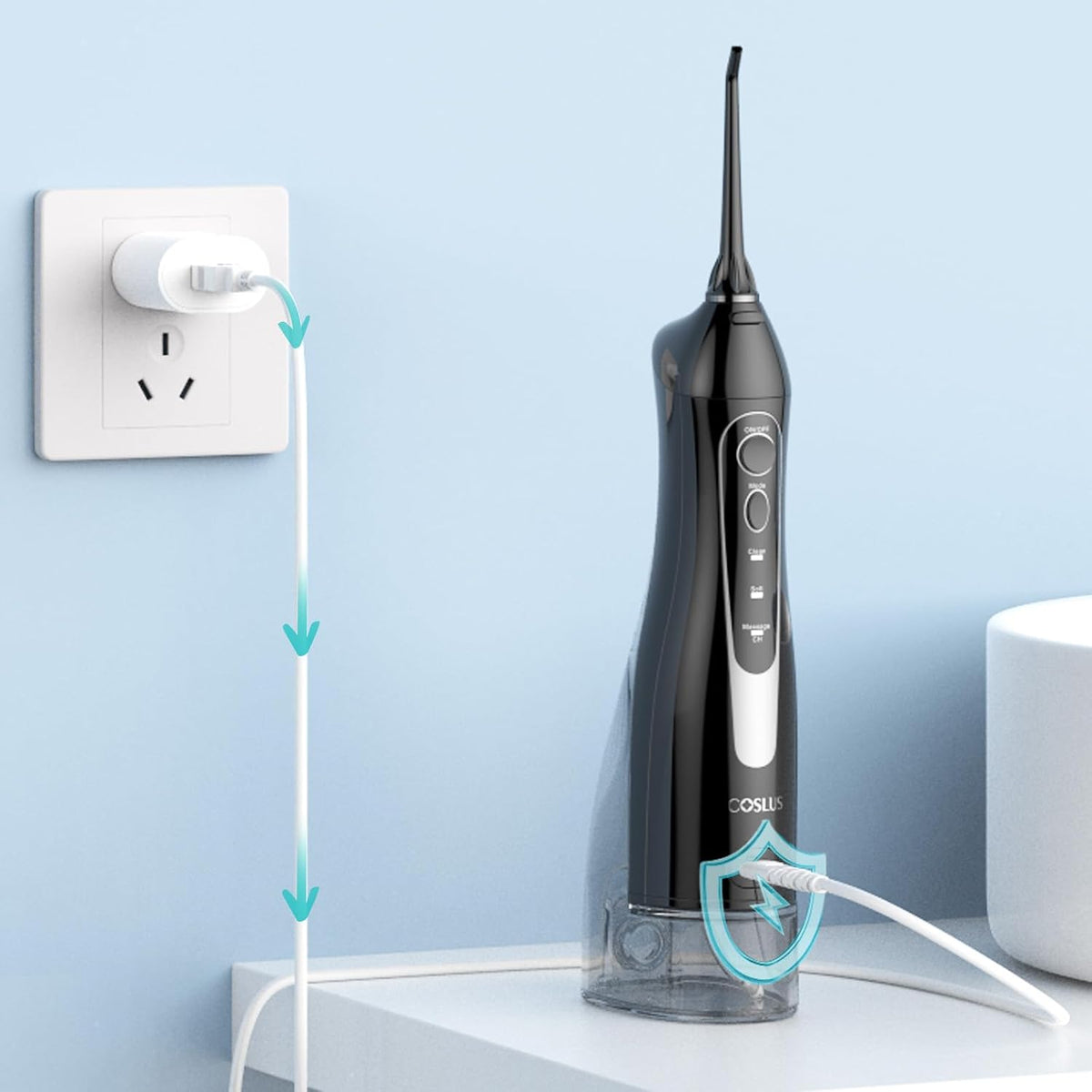 COSLUS Wall Adapter, 5V/2A USB-A Adapter