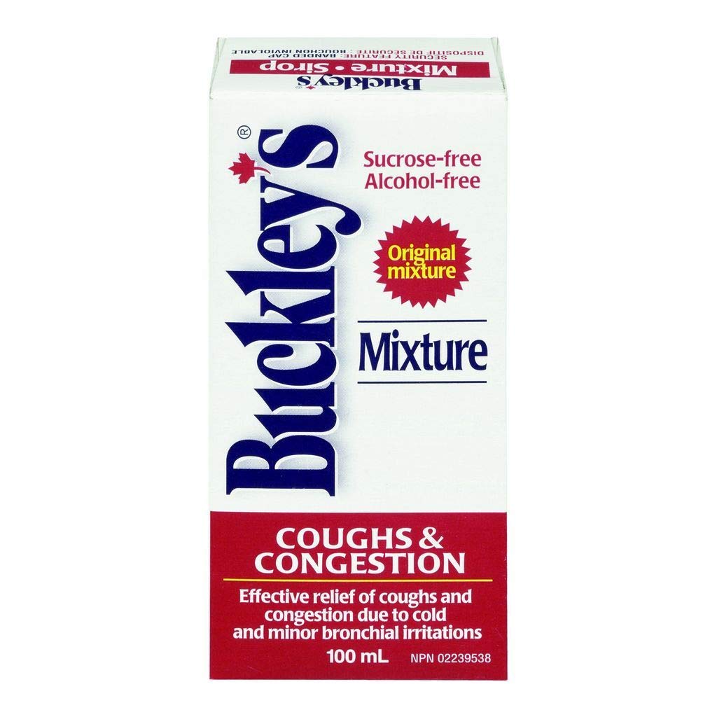 BUCKLEYS Original COUGH CONGESTION Syrup (2 bottles of 100mL)
