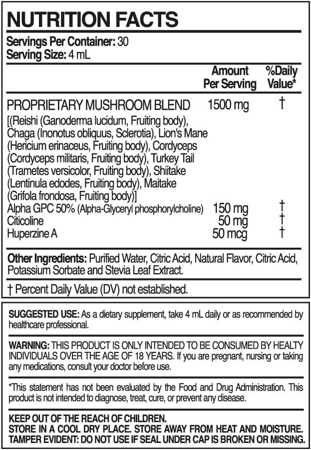 Newton+ Premium Brain Supplement for Memory, Focus and Concentration. Enhances Cognitive processes and Mental Clarity. 30 Servings