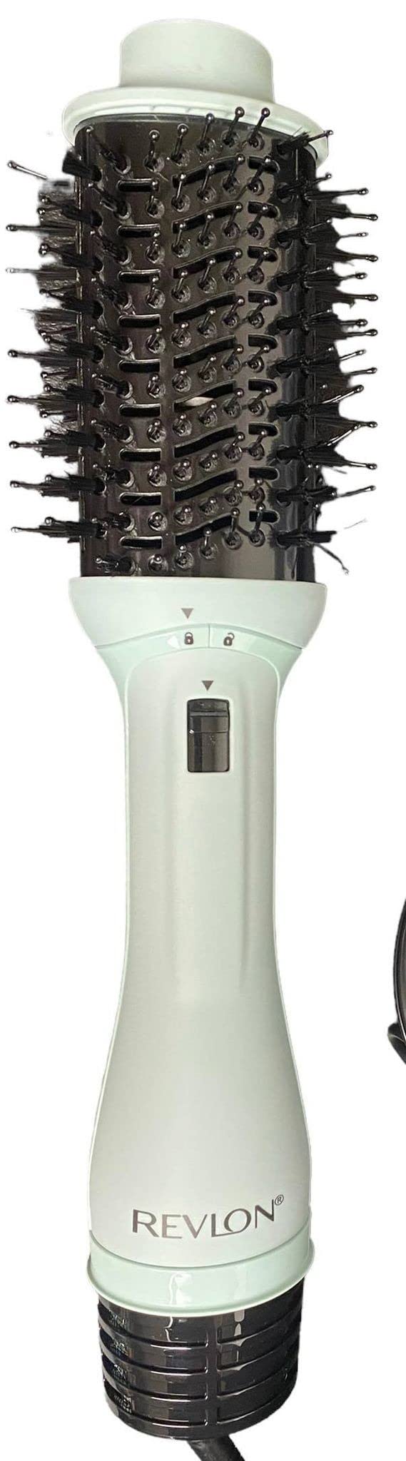 REVLON One Step Volumizer Plus Hair Dryer and Hot Air Brush | Dry Style (Ice Blue)