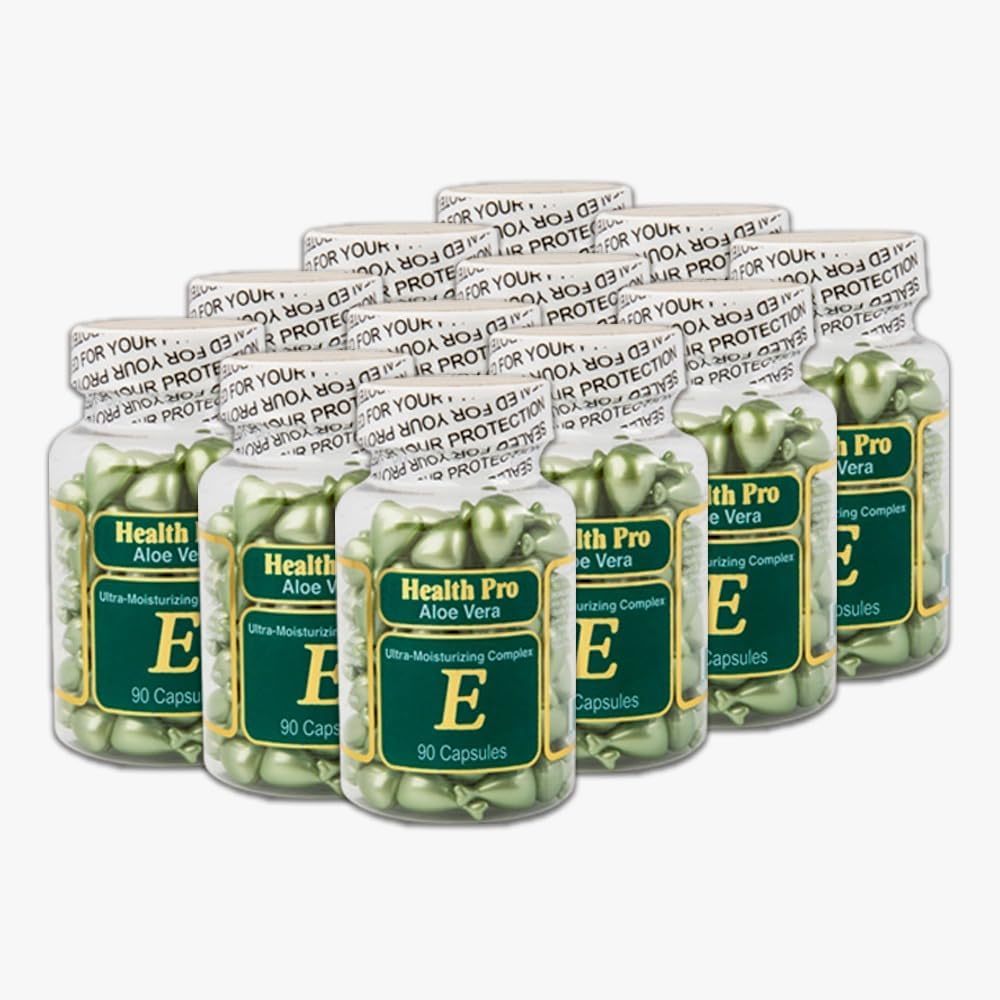 Aloe Vera Vitamin E Moisture Complex (90 Count) - 12 Pack