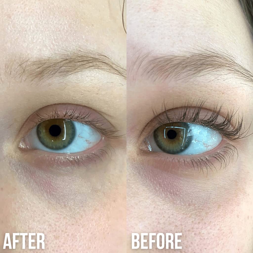 Luxe Cosmetics Eyelash Serum (3mL) Eyelash Growth Serum for Thicker, Longer & Fuller Lashes - Premium Lash Growth, Volume Lashes - Visible Results After 4 Weeks - Suitable for All Eyelashes