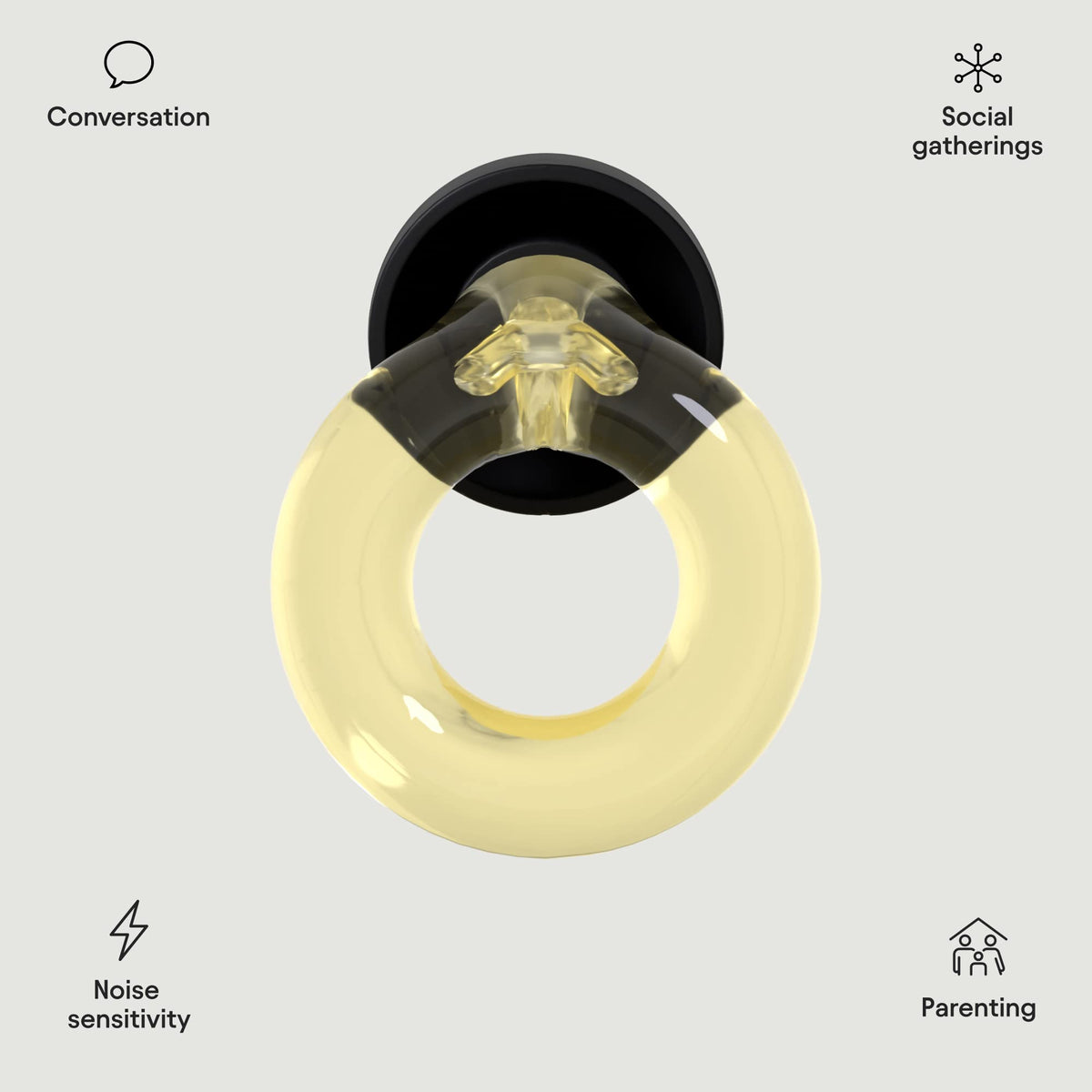 Loop Engage Earplugs for Conversation – Low-Level Noise Reduction