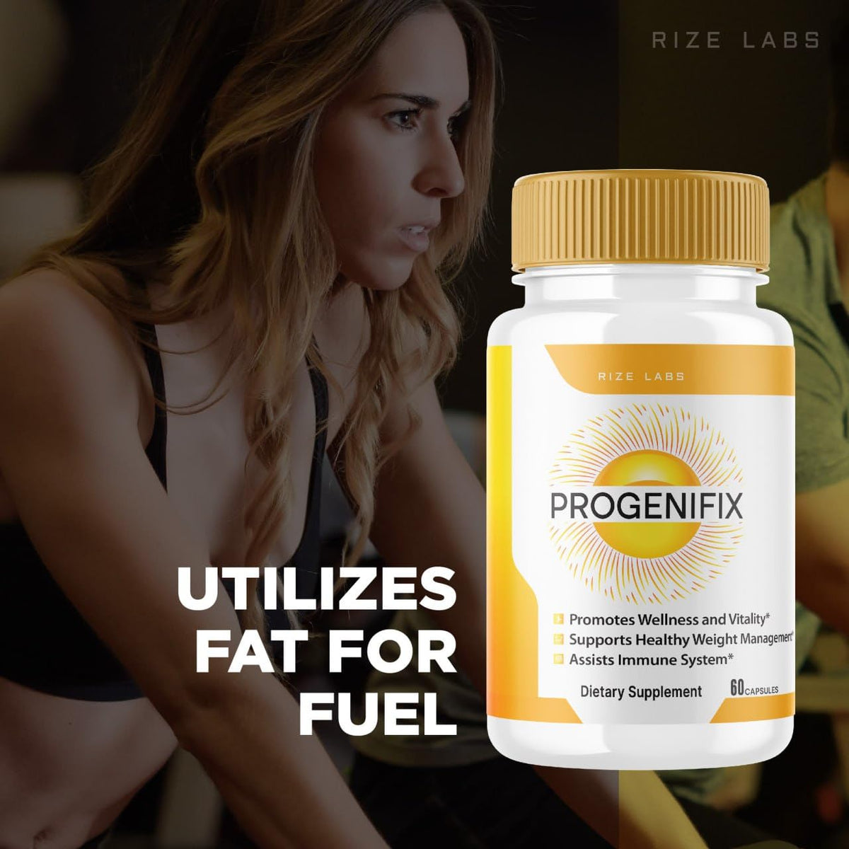 rize labs (2 Pack) Progenifix Weight Loss Supplement, Progenifix Capsules Total Body Wellness