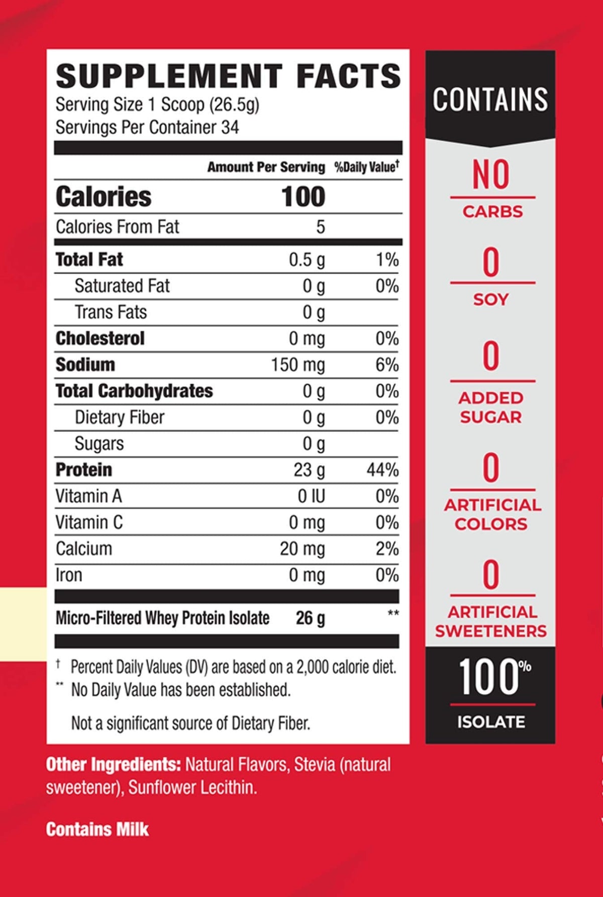 OPTIMUM EFX RevitaPRO, Premium Performance Protein, 100% Micro-Filtered Whey