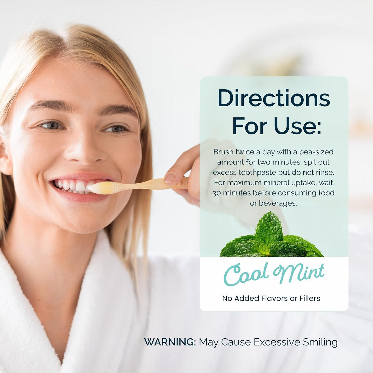 Dr. Jen Fluoride Free Toothpaste with 10% Premium Nano Hydroxyapatite