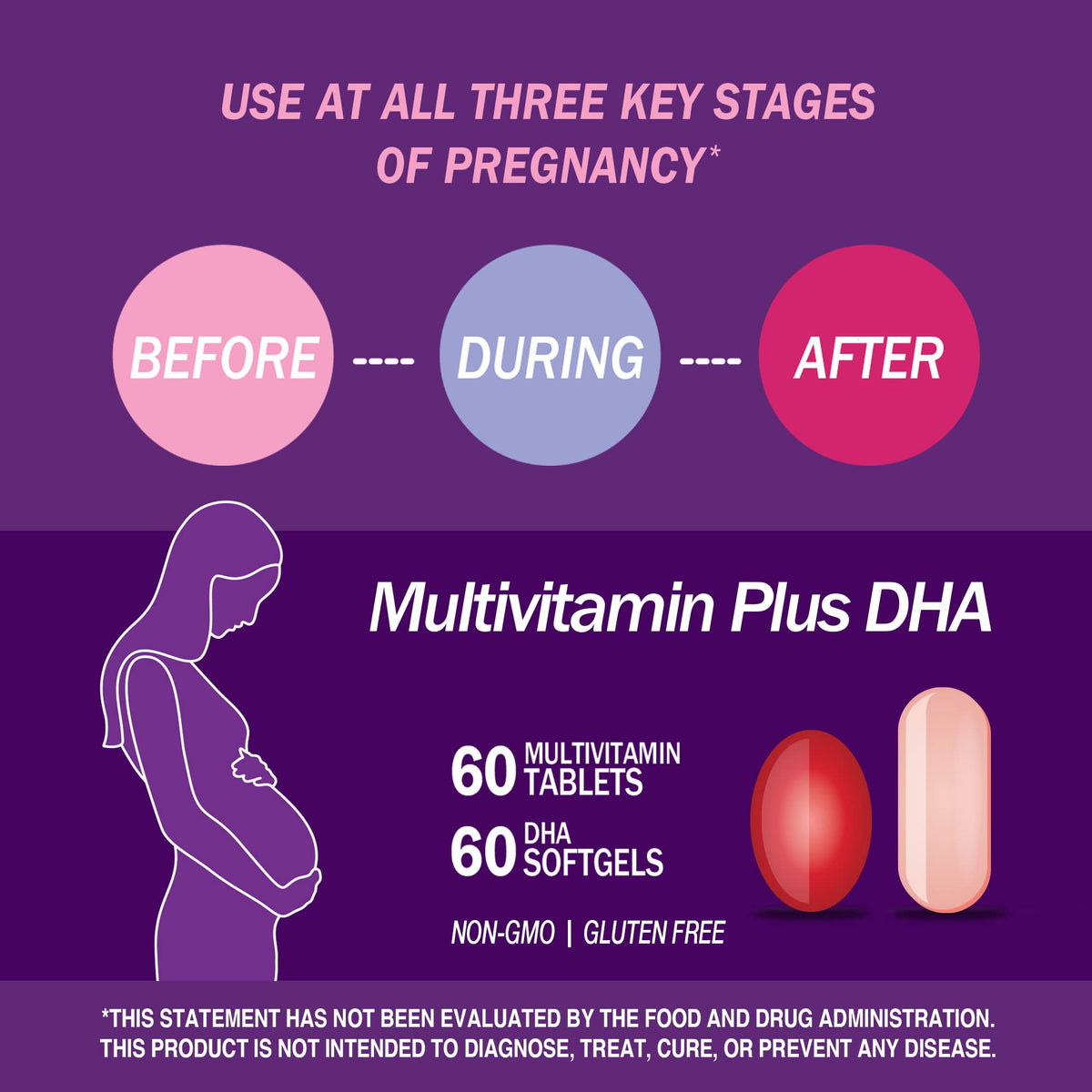 21st Century Prenatal with DHA, Tablets and Softgels, 120 Count