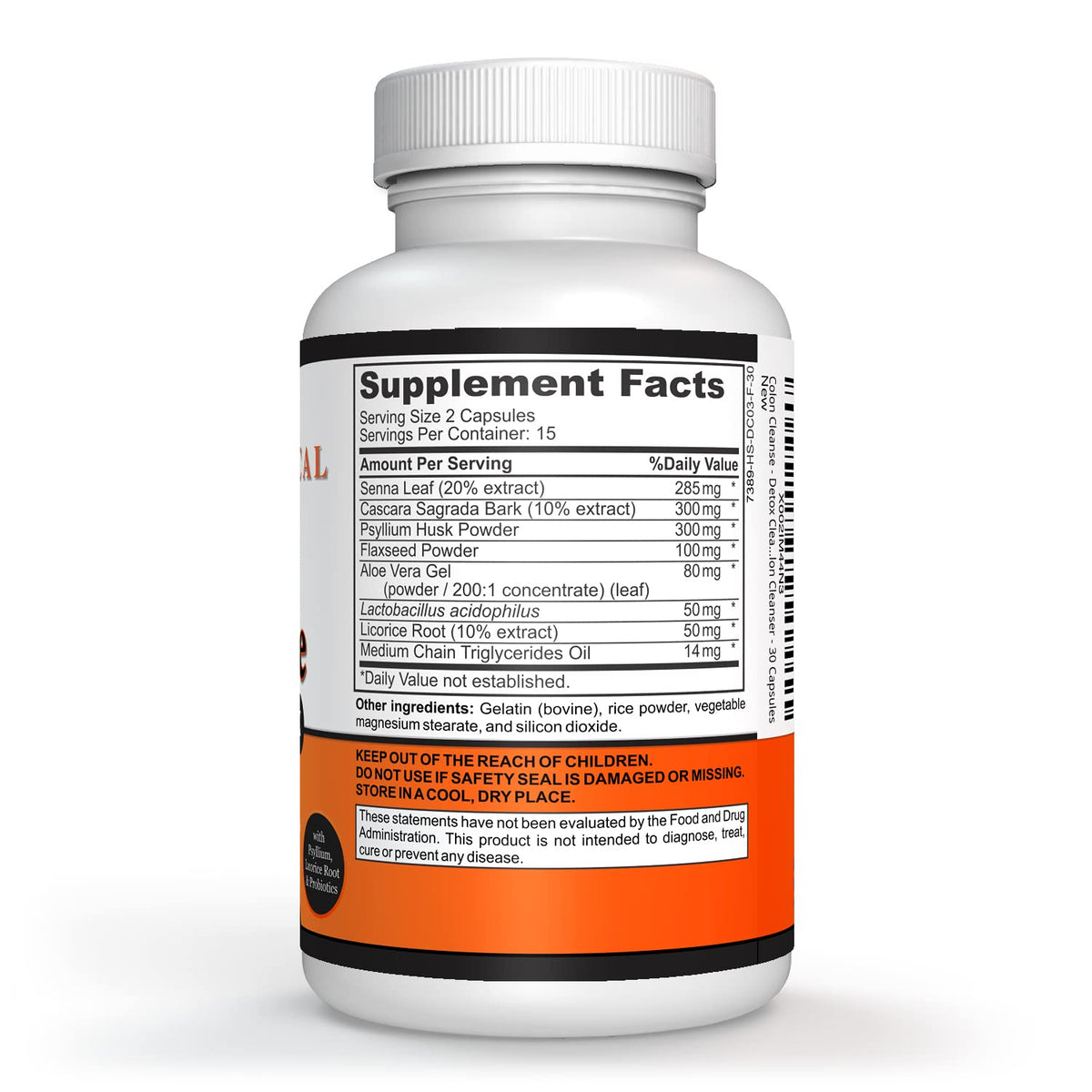 Sigmaceutical 1 Day Colon Cleanse - Detox Cleanse - Bowel Cleanse & Laxative - Bowel Detox