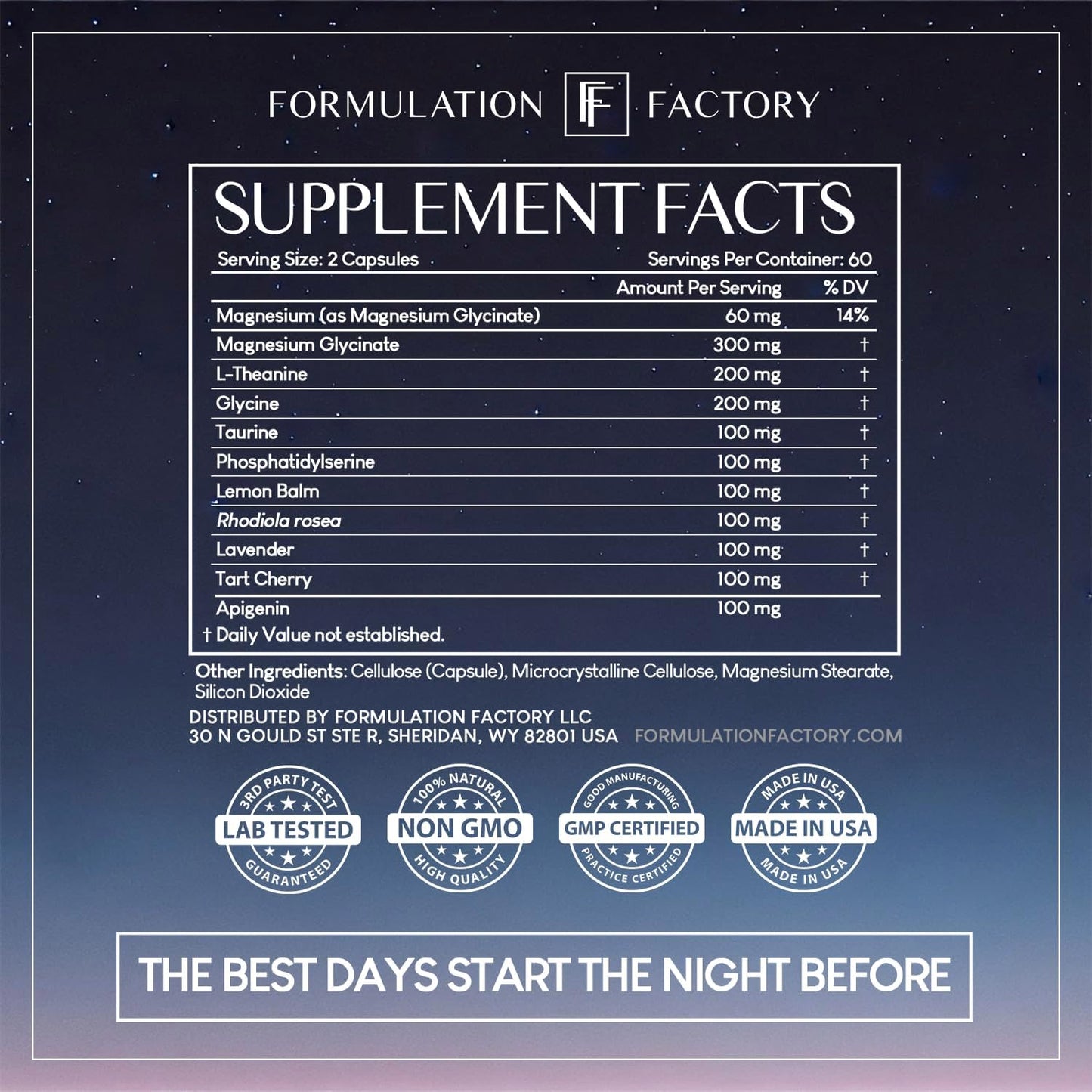 Formulation Factory Melt Mode x The Night Before (Bundle)