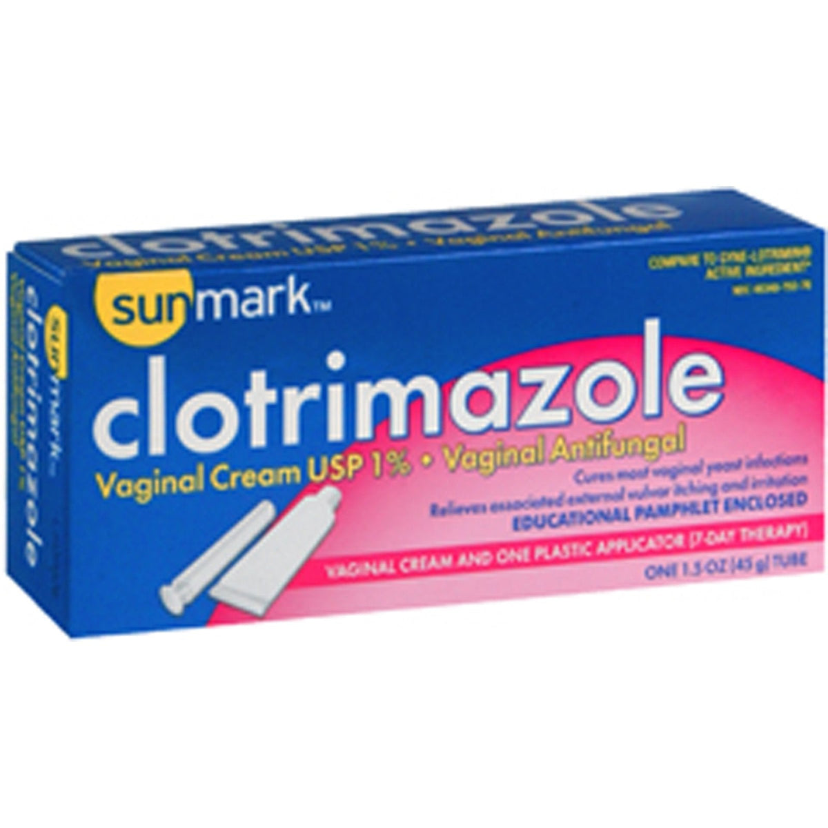 Vaginal Yeast Treatment sunmark 0.01 Cream 1.5 oz.