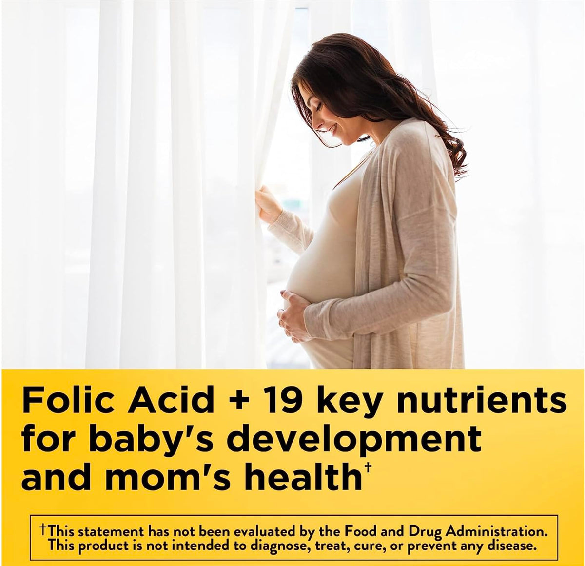 Nature Made Prenatal with Folic Acid + DHA, Prenatal Vitamin and Mineral Supplement