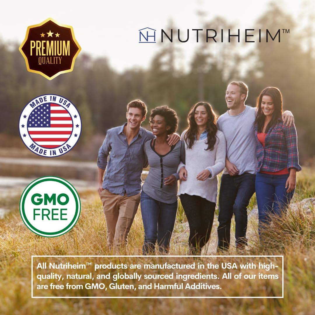 Agaricus Blazei Organic Mushroom Extract for Immune & Energy Support - 30% Polysaccharides & 180 Veggie Capsules - Non-GMO, Gluten-Free, Vegan-Friendly Supplement