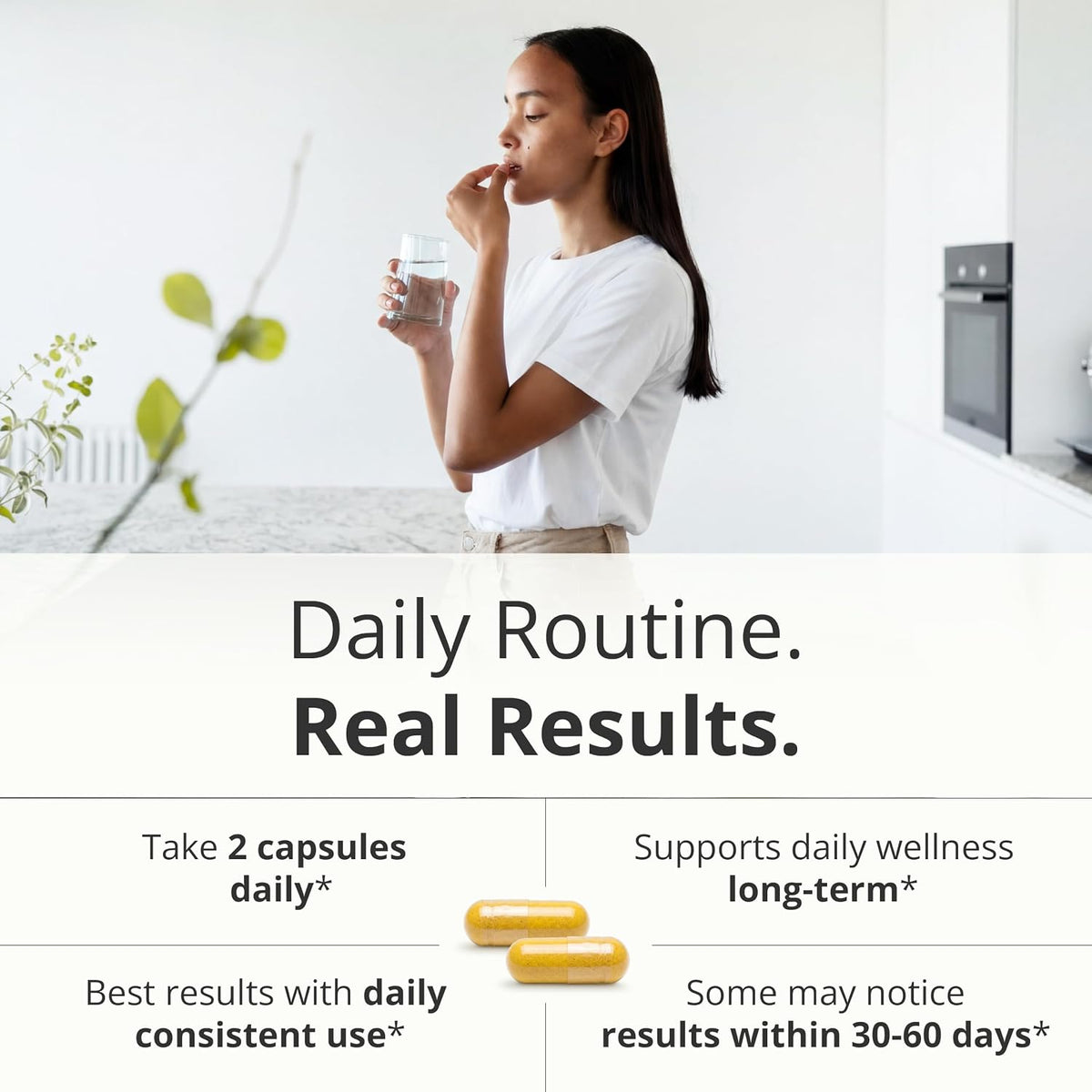 Apple Cider Vinegar Capsules with Turmeric, Ginger & BioPerine 60 Capsules